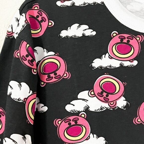 Disney Parks Pixar Toy Story 3 Lotso Huggin Bear Ringer Shirt NWT Size Small - Picture 2 of 9